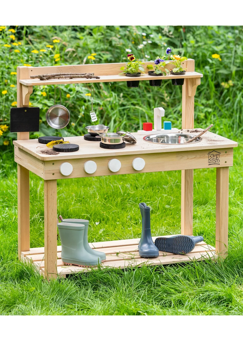 PlayHouse Marvellous Mud Kitchen - One Size Image 2