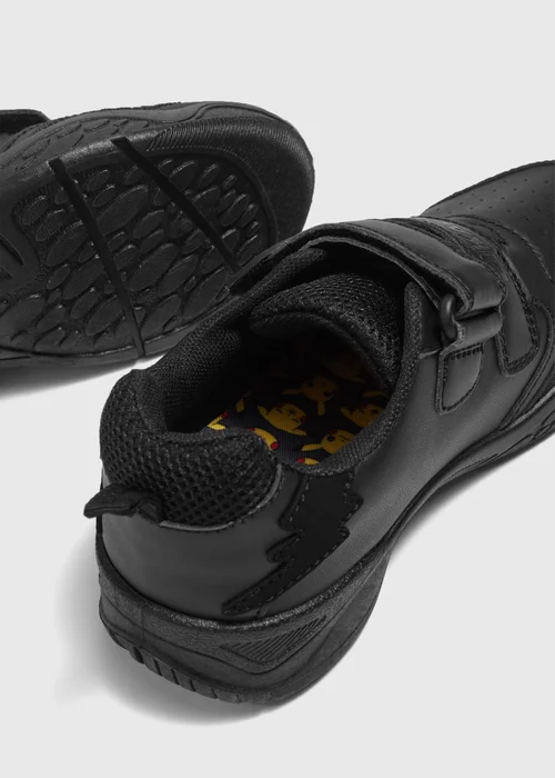 Pokémon Kids Black School Shoes (Younger 8-Older 3) - 1 Image 2