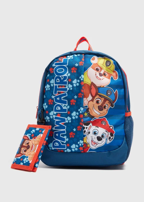 Paw Patrol Navy Backpack - One Size Image 1
