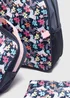 3 Pack Girls Black Unicorn Backpack Set - One Size Image 2
