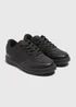 Boys Black School Trainers (Younger 10-Older 6) - Size 10 Infants Image 1