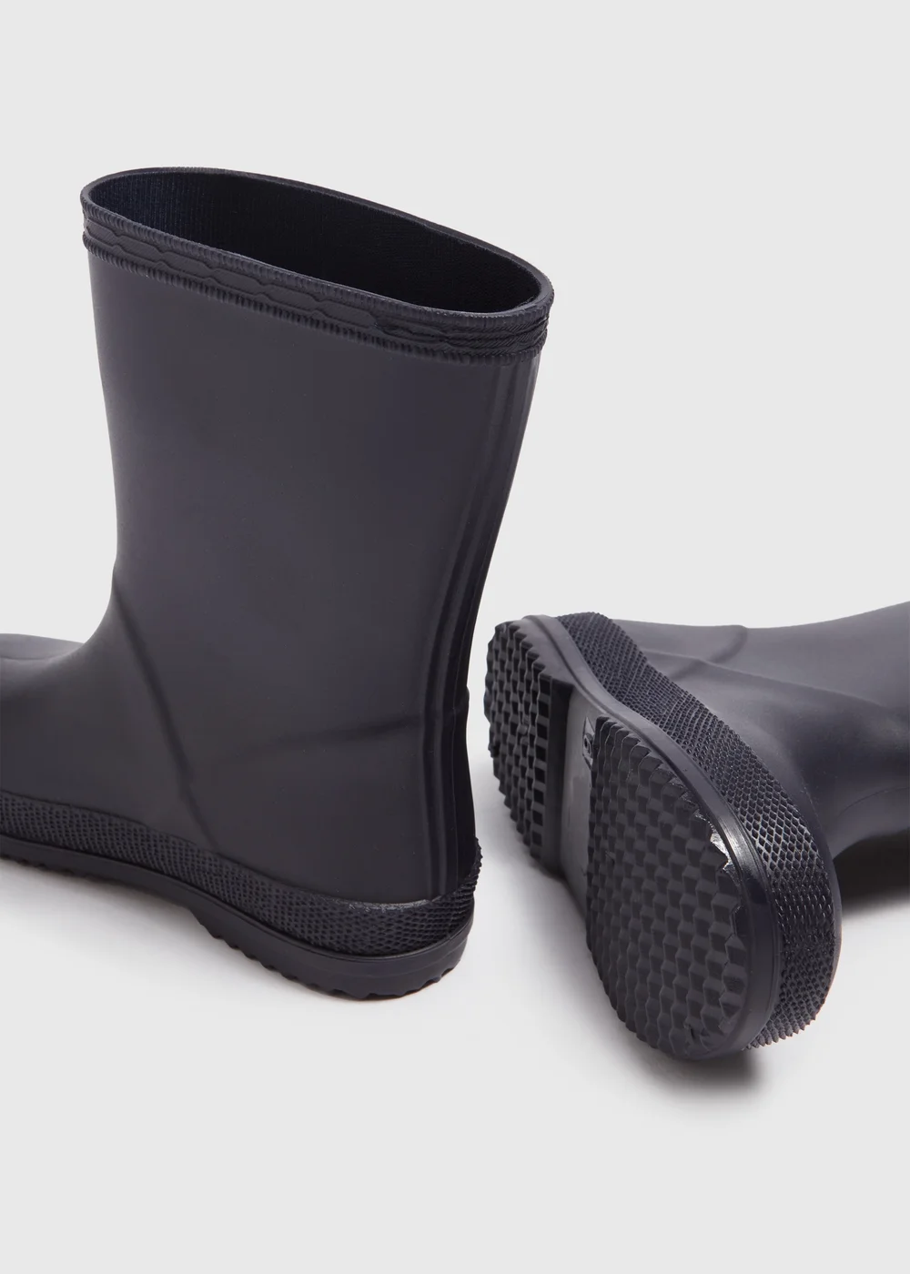 Kids Navy Wellies (Younger 4-12) - Size 4 Infants Image 2