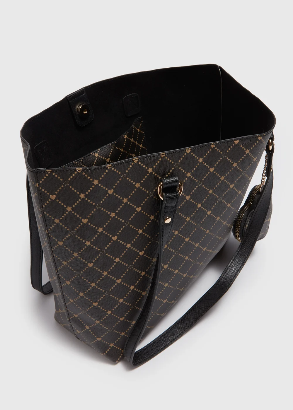 Girls Brown Tote Bag - One Size Image 2