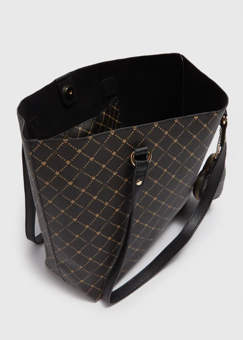 Girls Brown Tote Bag - One Size Image 2