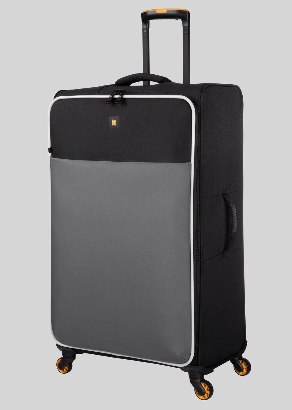 IT Luggage Charcoal Soft Suitcase - Cabin Image 3