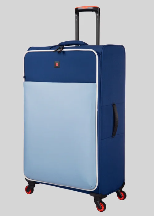 IT Luggage Navy Soft Suitcase - Cabin Image 3
