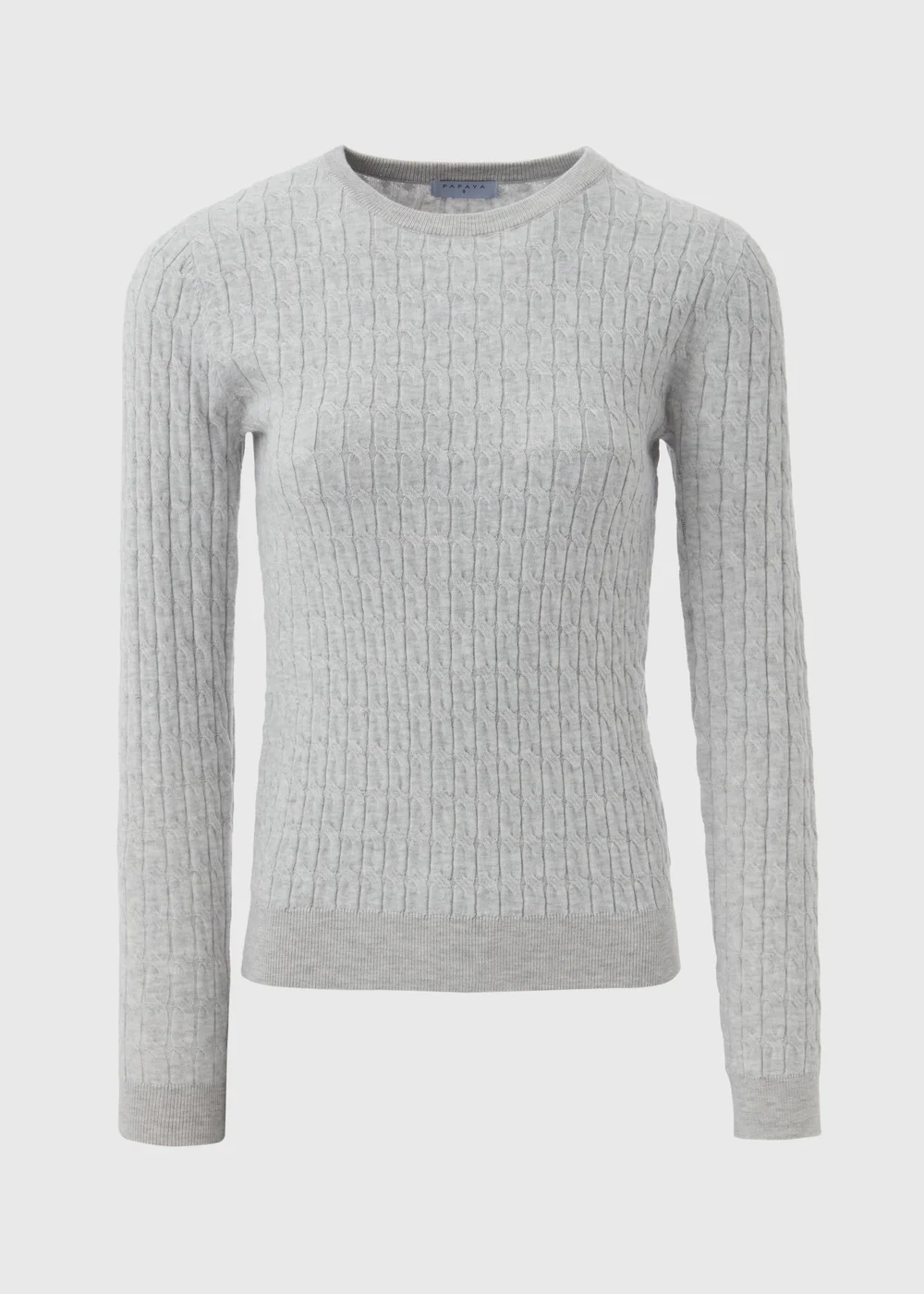Grey Baby Cable Jumper - 8 Image 5