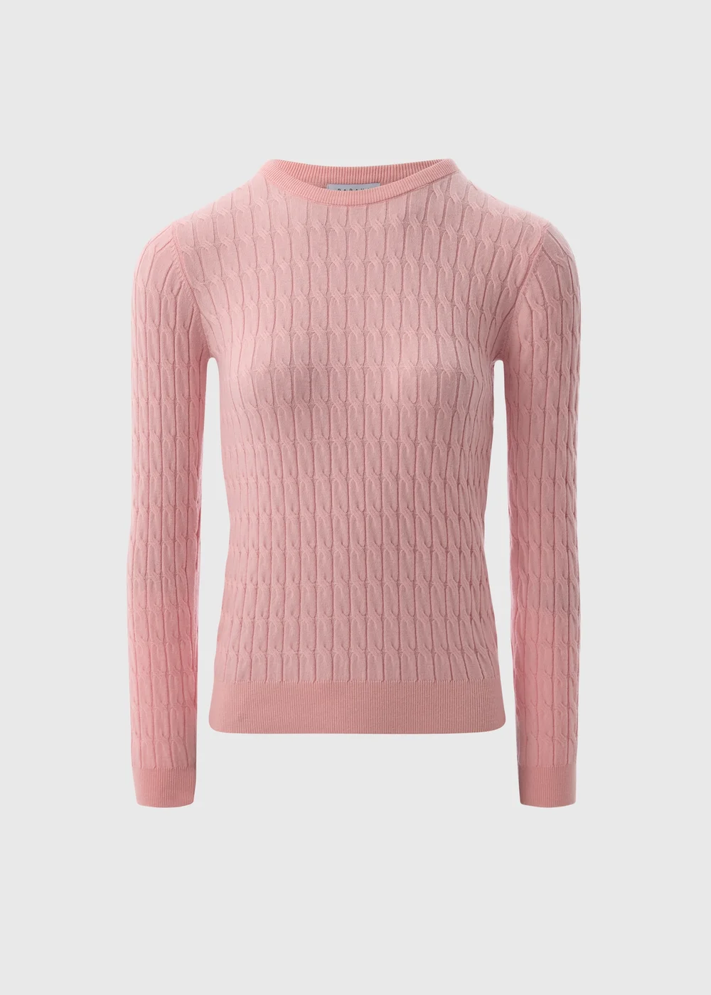 Pink Baby Cable Jumper - 8 Image 4