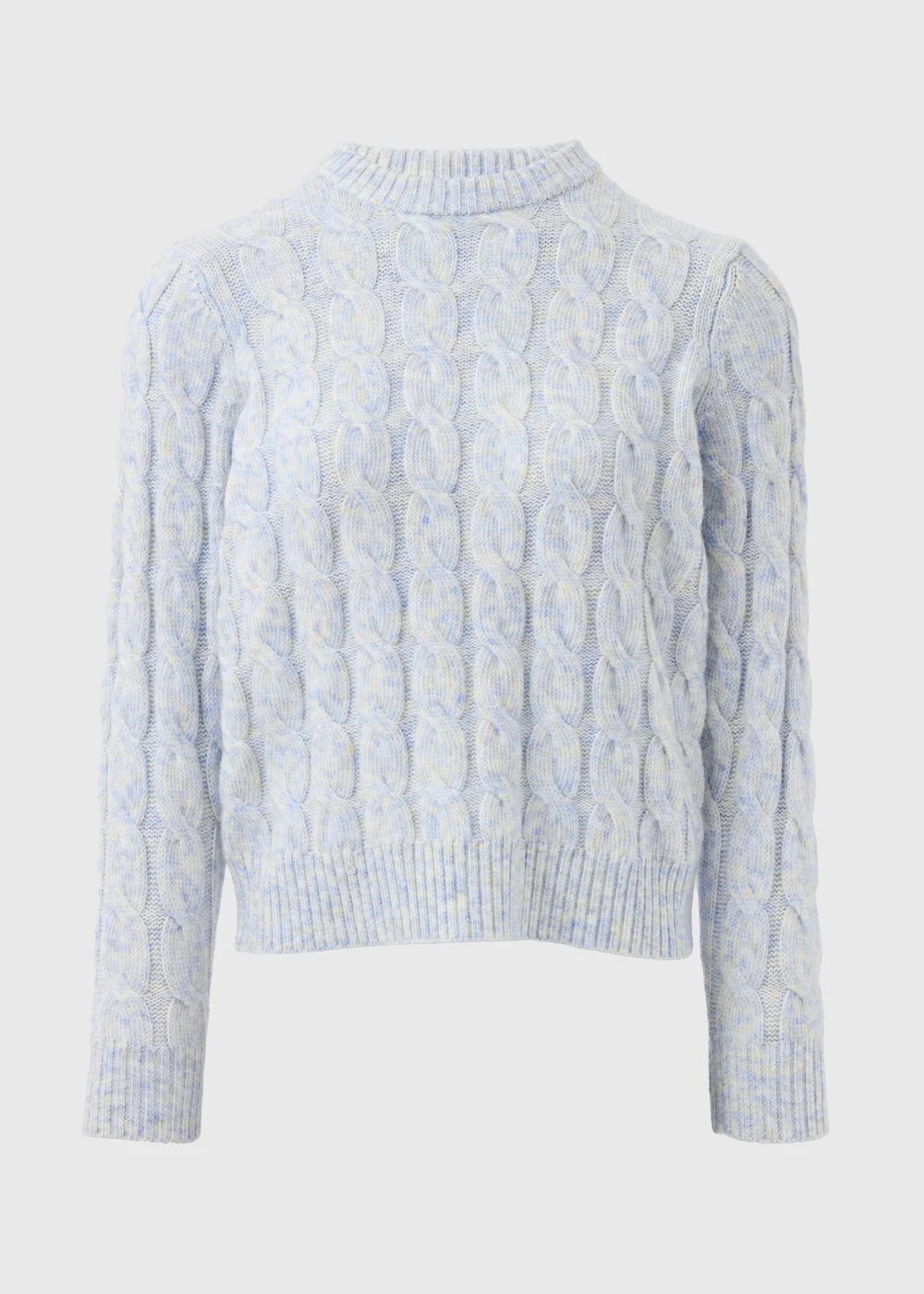Blue Cable Knit Jumper - XS Image 4