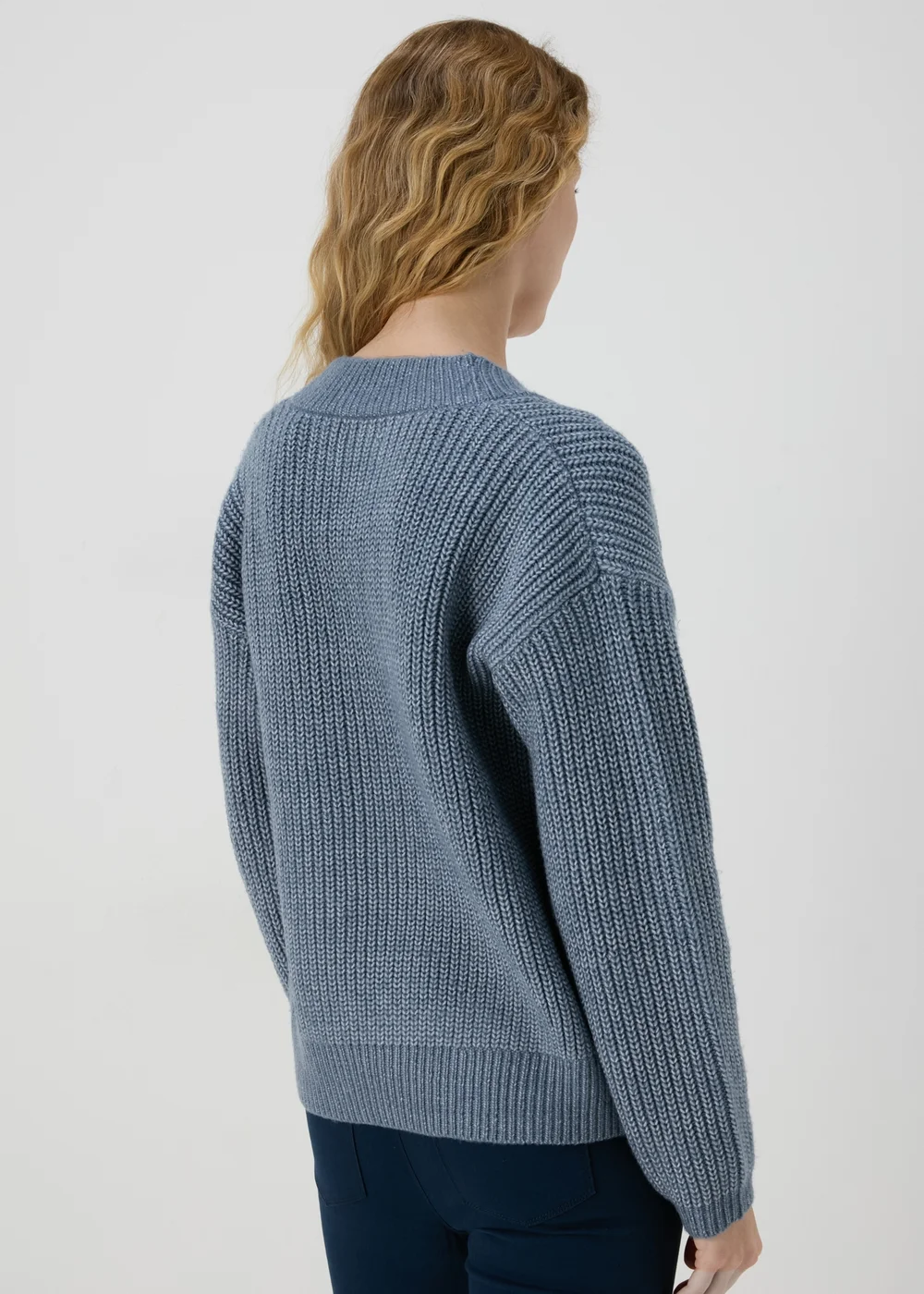 Blue Knitted Cardigan - XS Image 2