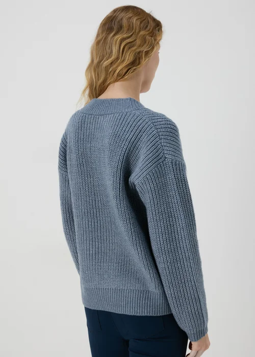 Blue Knitted Cardigan - XS Image 2