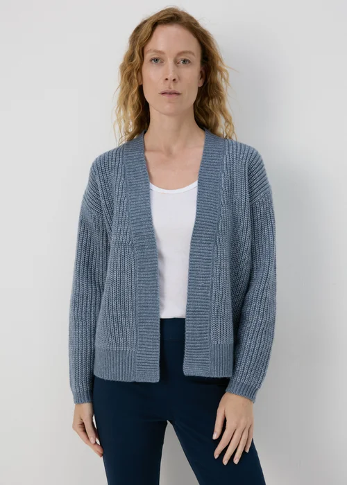 Blue Knitted Cardigan - XS Image 1