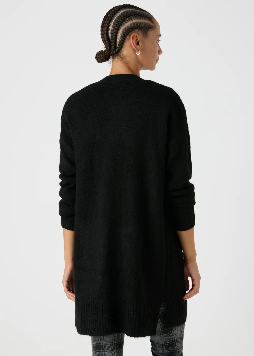 Black Long Cardigan - XS Image 2