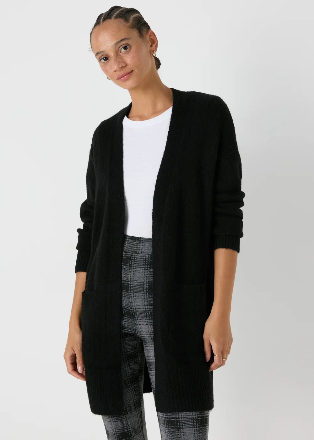 Black Long Cardigan - XS Image 1