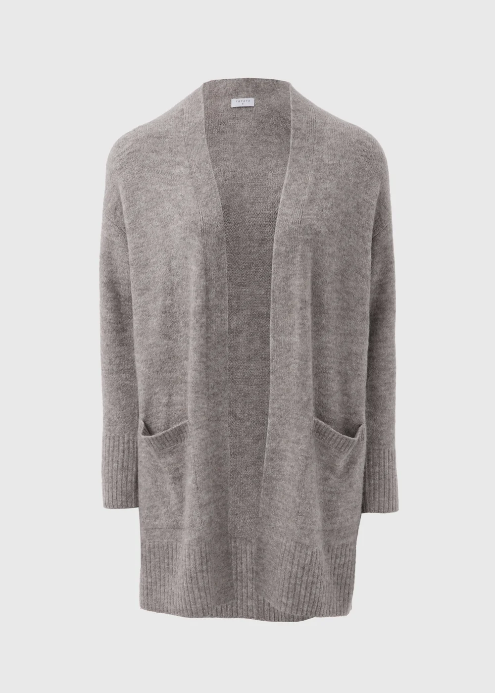 Beige Longline Knitted Cardigan - XS Image 4