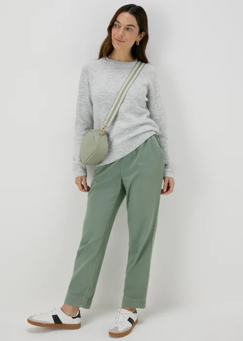 Grey Marl Soft Jumper - XS Image 4