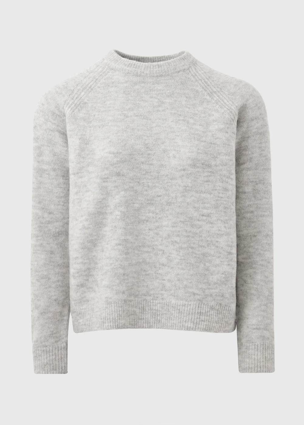 Grey Marl Soft Jumper - XS Image 5
