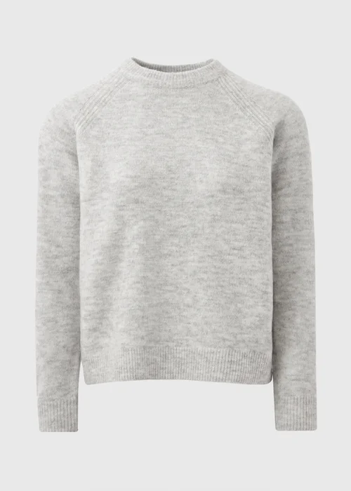 Grey Marl Soft Jumper - XS Image 5