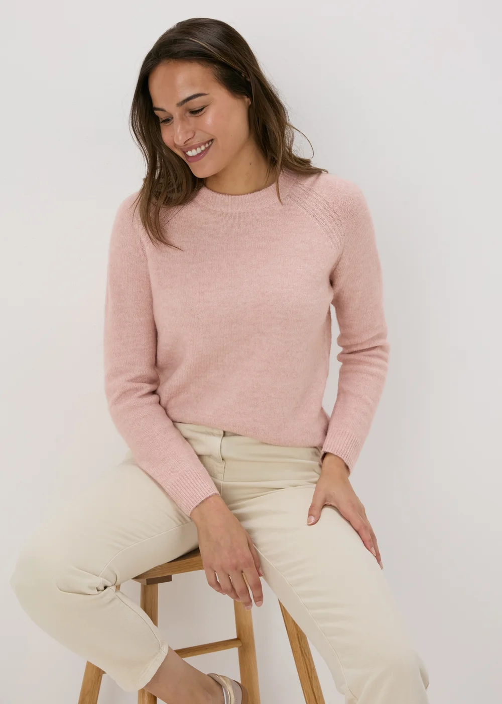 Pink Soft Jumper - XS Image 4