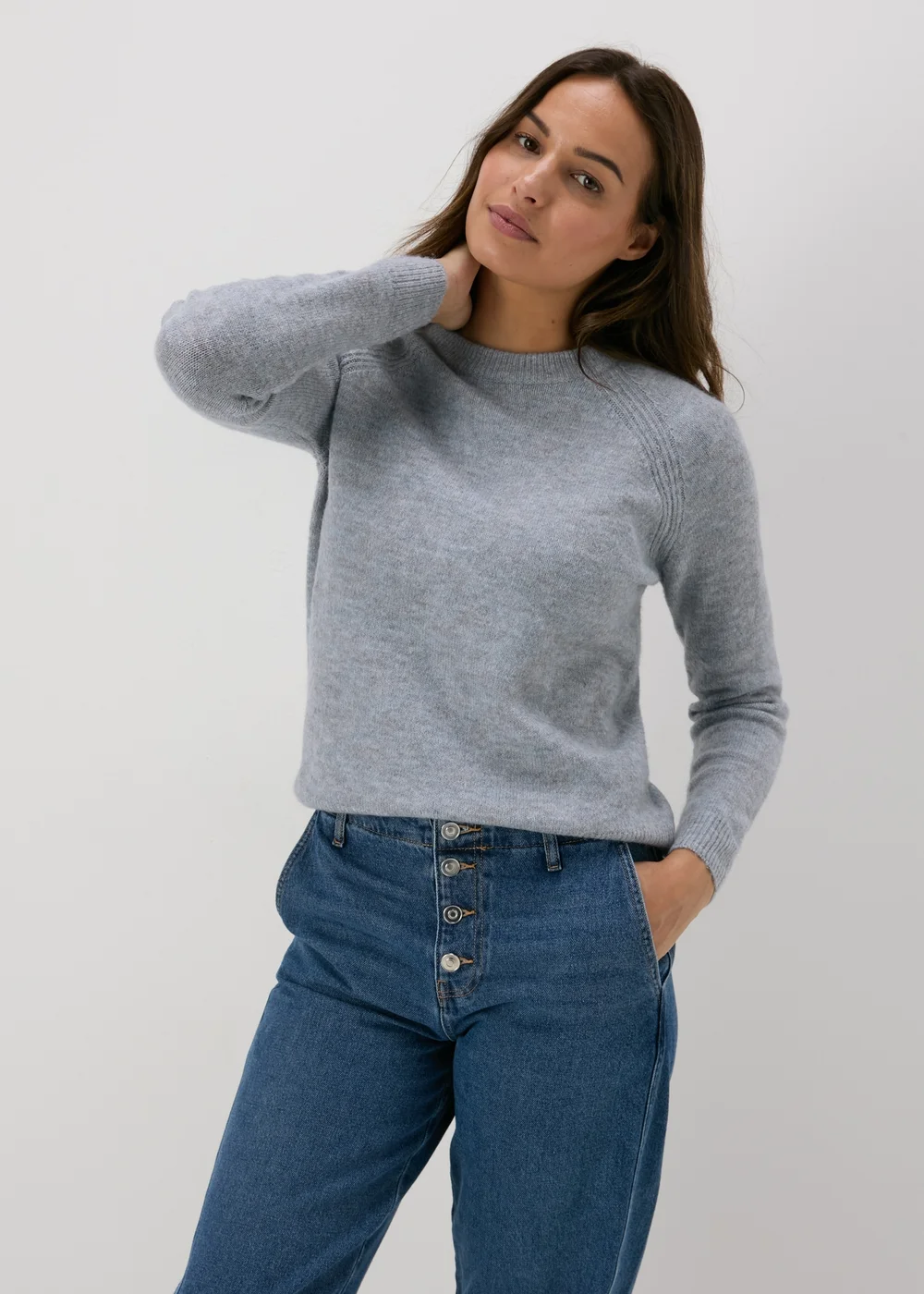 Blue Soft Jumper - XS Image 1