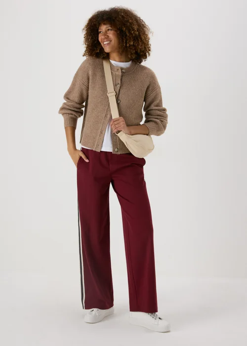 Beige Button Front Cardigan - XS Image 4