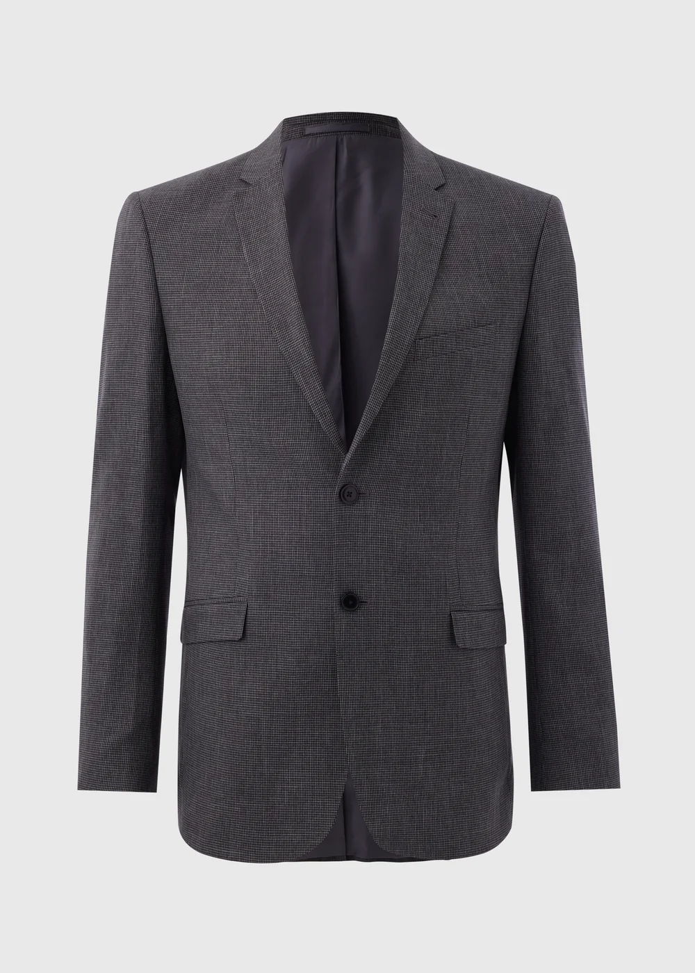 Taylor & Wright Hardwick Charcoal Tailored Fit Jacket - 36 Chest Long Image 5