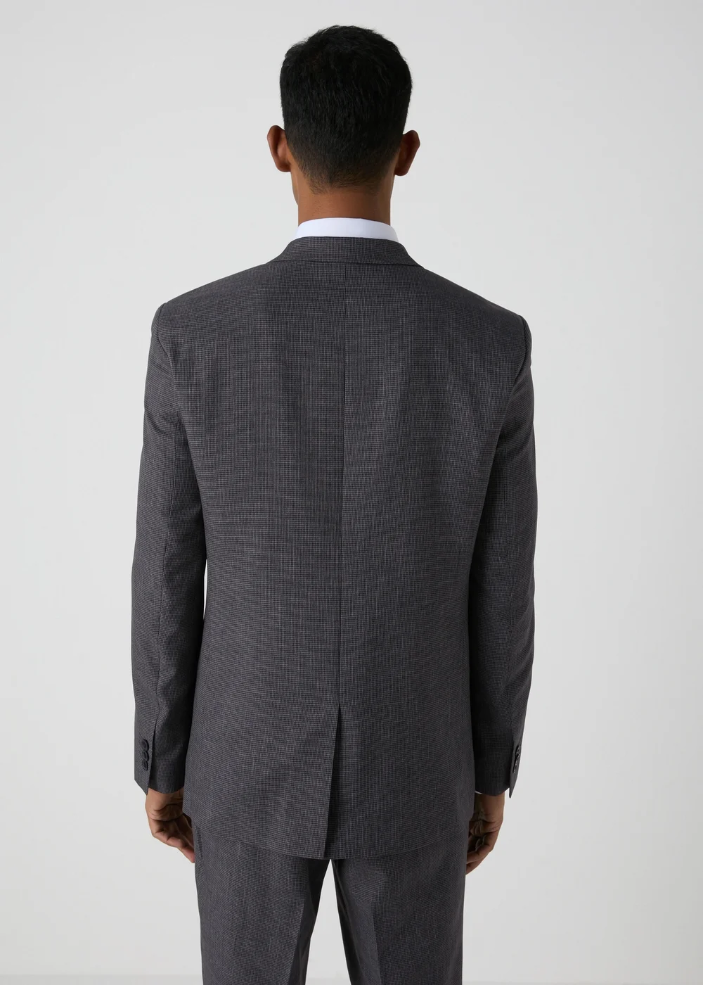 Taylor & Wright Hardwick Charcoal Tailored Fit Jacket - 36 Chest Long Image 3