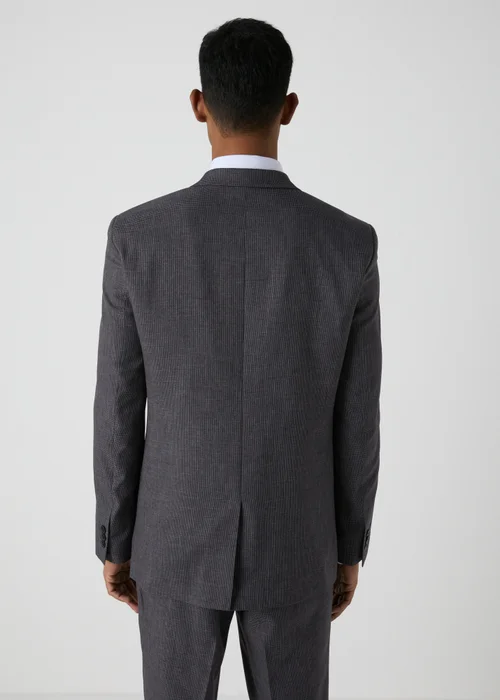 Taylor & Wright Hardwick Charcoal Tailored Fit Jacket - 36 Chest Long Image 3