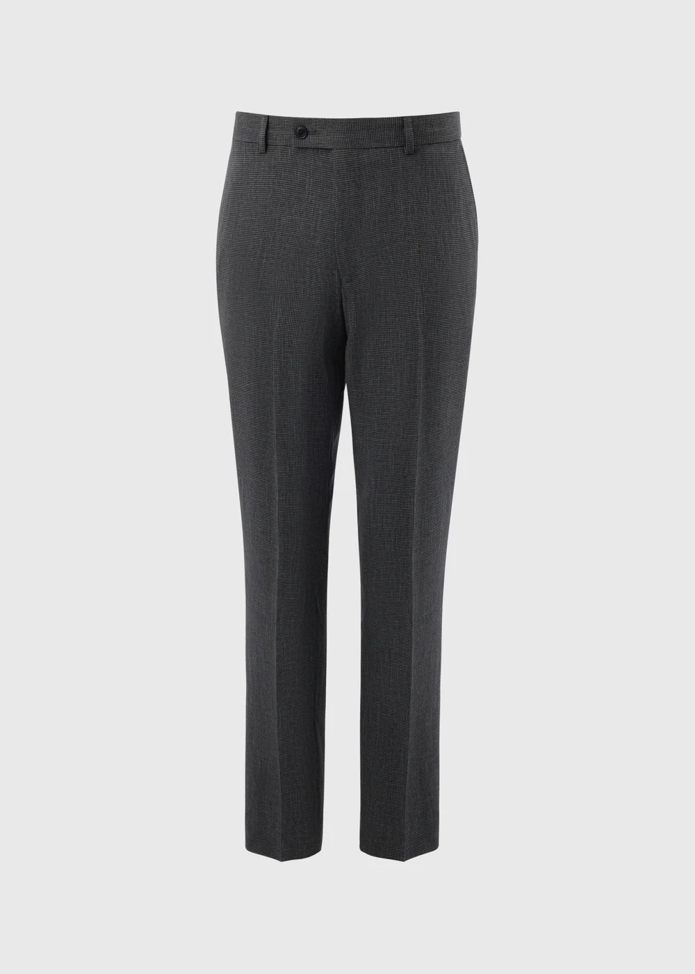 Taylor & Wright Hardwick Charcoal Tailored Fit Trousers - 32/L33 Image 4