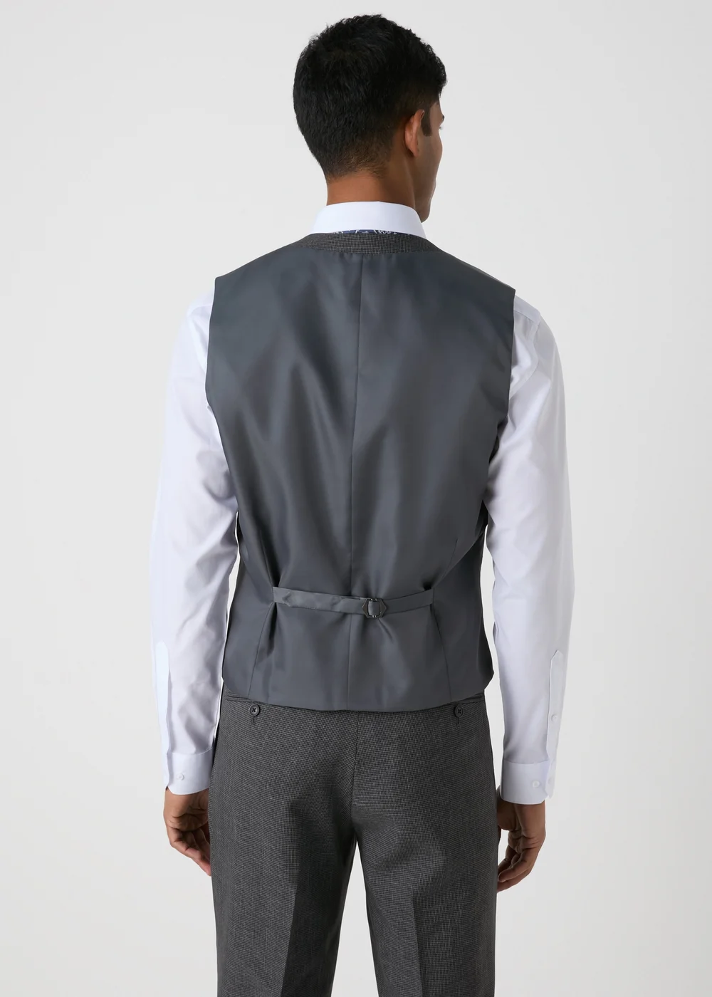 Taylor & Wright Hardwick Charcoal Waistcoat - Small Image 3