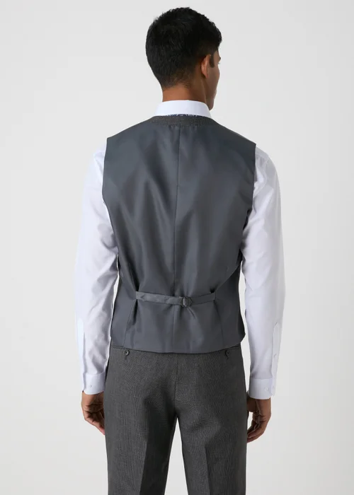 Taylor & Wright Hardwick Charcoal Waistcoat - Small Image 3