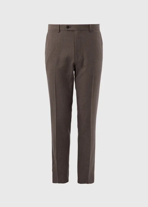 Taylor & Wright Wentworth Brown Slim Fit Trousers - 30 Waist 29 Leg Image 4