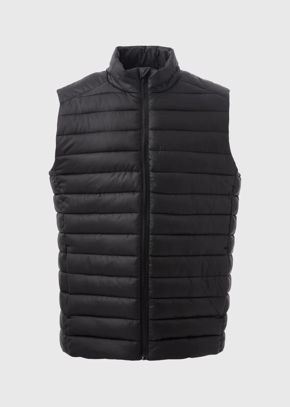 Black Puffer Gilet - S Image 5