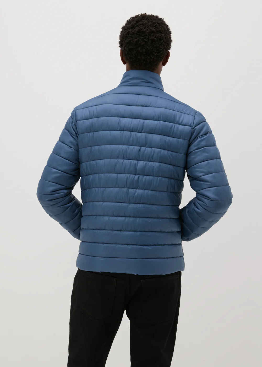 Blue Funnel Puffer Jacket - S Image 2
