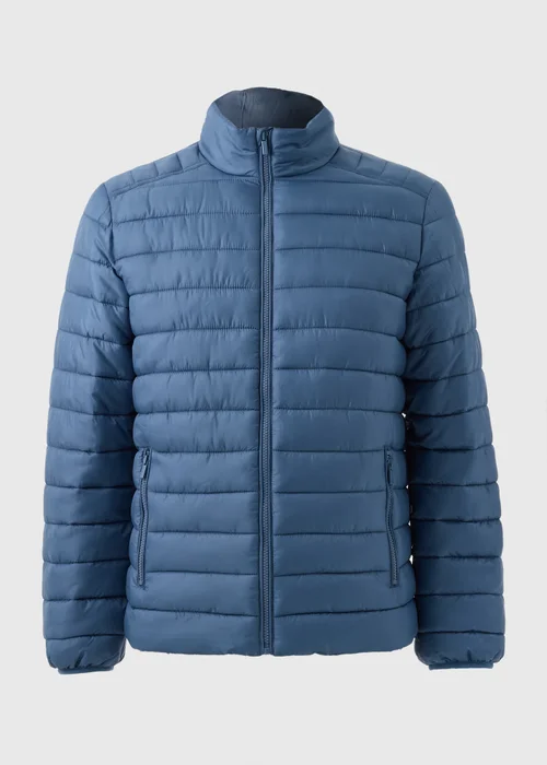 Blue Funnel Puffer Jacket - S Image 4