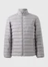 Grey Funnel Puffer Jacket - S Image 4