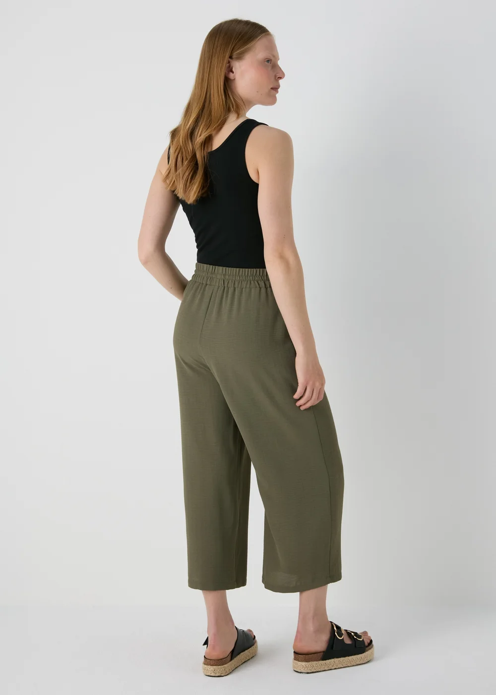 Sage Airflow Crop Trousers - 8 Image 2