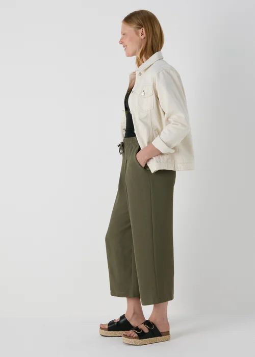 Sage Airflow Crop Trousers - 8 Image 4