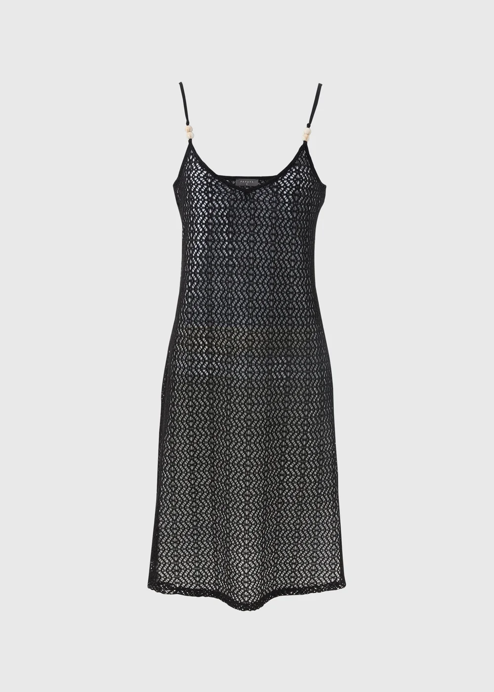 Black Crochet Mini Dress - XS Image 4