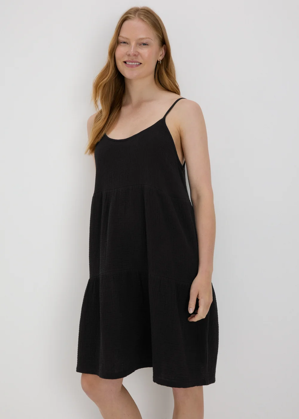 Black Cloth Dress - XS Image 3