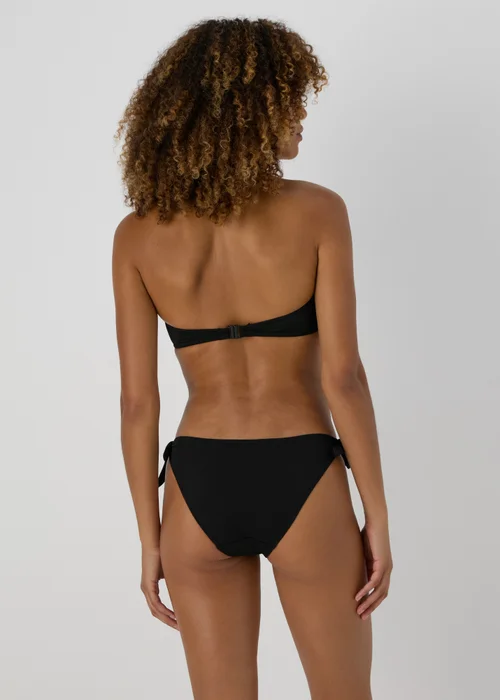 Black Twisted Bikini Top - 6 Image 2