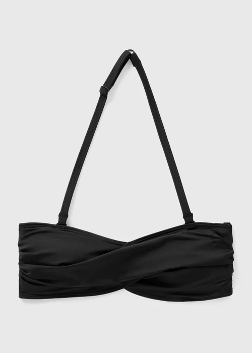 Black Twisted Bikini Top - 6 Image 3