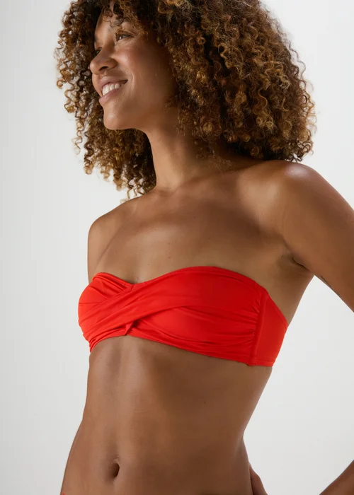 Red Twist Bikini Top - 6 Image 3