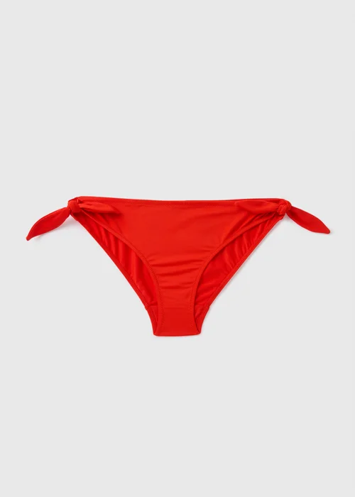 Red Twist Bikini Bottoms - 6 Image 4