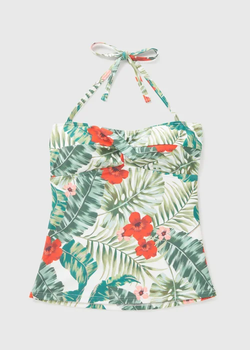 Multicolour Floral Tankini - Size 8 Image 1
