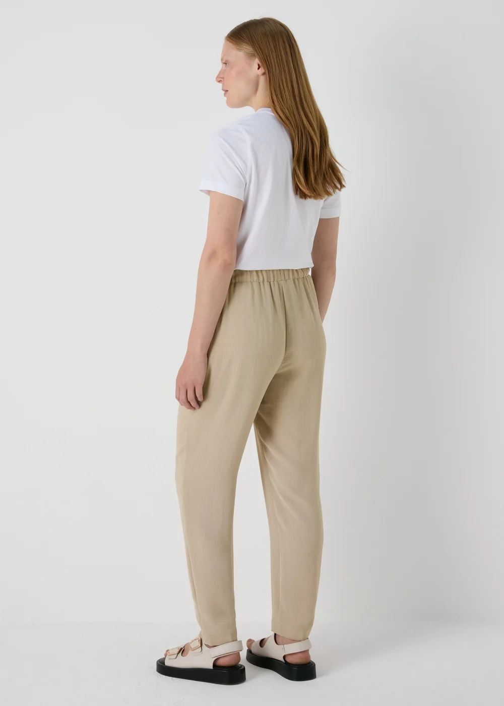 Stone Airflow Tapered Trousers - 8 Image 2