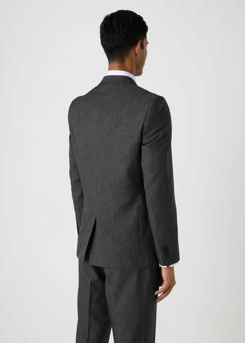 Taylor & Wright Hardwick Charcoal Slim Fit Jacket - 36 Chest Regular Image 4