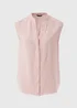 Et Vous Pink Airflow Sleeveless Shirt - 8 Image 5