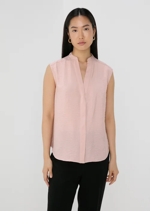 Et Vous Pink Airflow Sleeveless Shirt - 8 Image 1