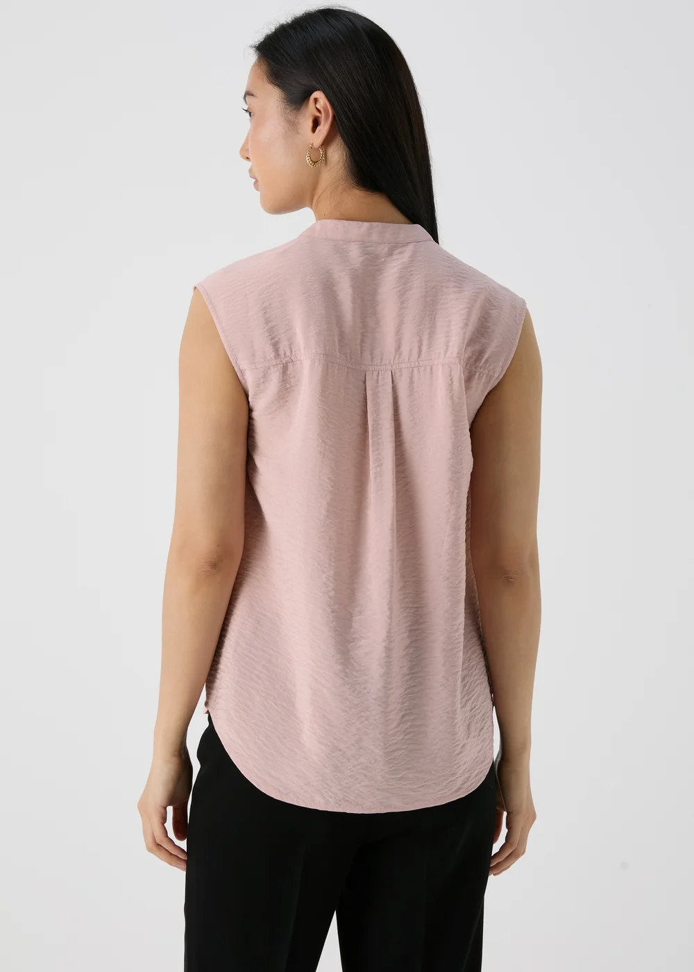 Et Vous Pink Airflow Sleeveless Shirt - 8 Image 2